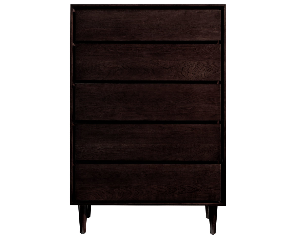 West Bros Jensen Chest of Drawers in 92 Graphite