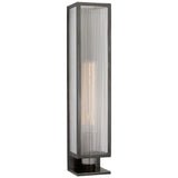 York 24" Single Box Outdoor Sconce