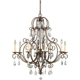 Chateau Eight Light Chandelier