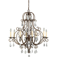 Chateau Eight Light Chandelier