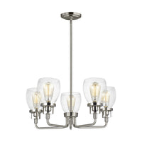 Belton Five Light Up Chandelier