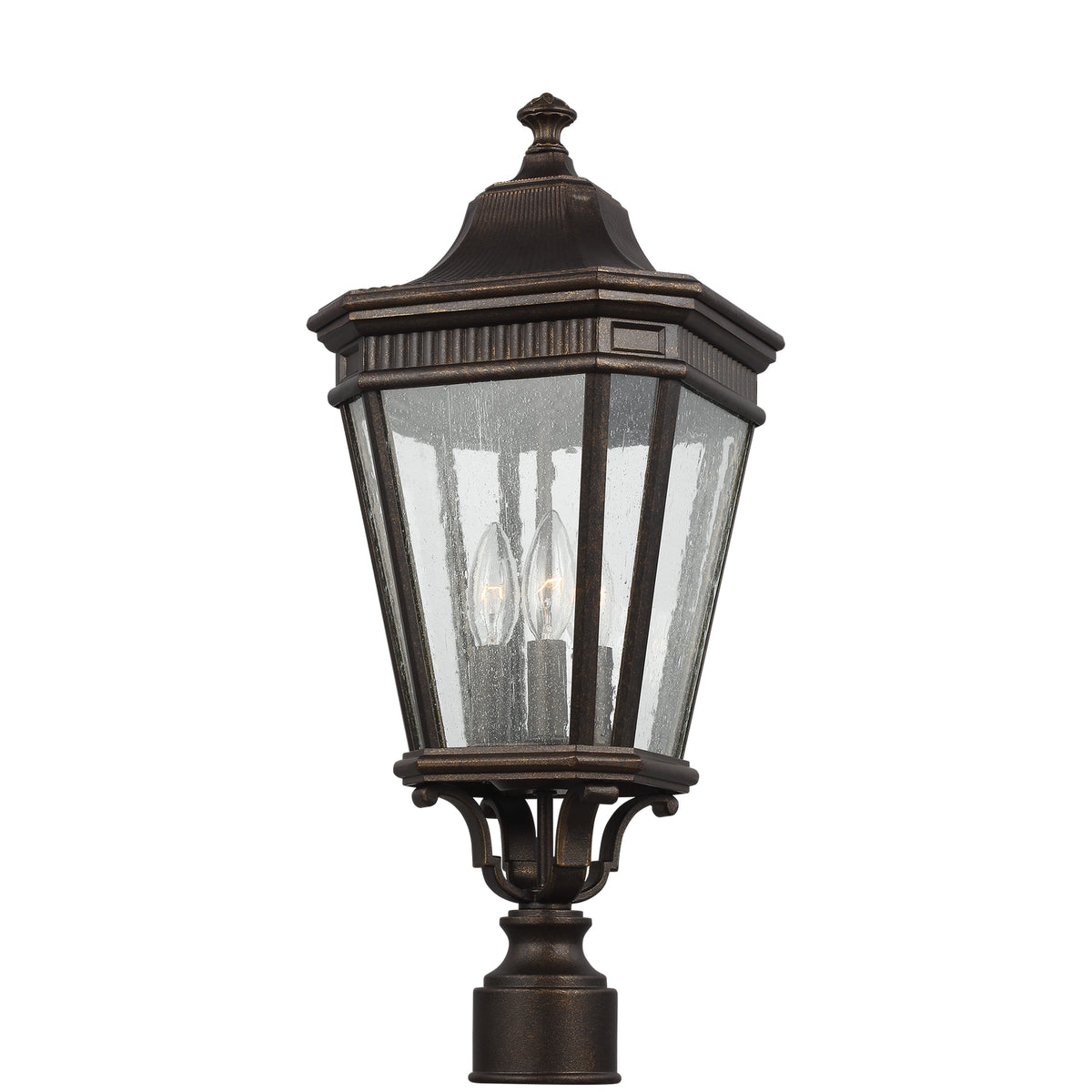 Cotswold Lane Three Light Post/Pier Lantern