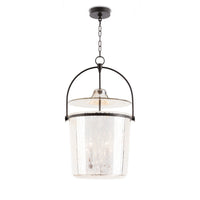 Emerson Bell Jar Three Light Pendant