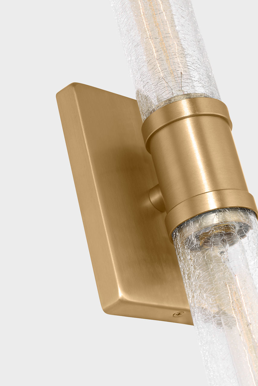 Keaton 20" Vanity Sconce — Crackle
