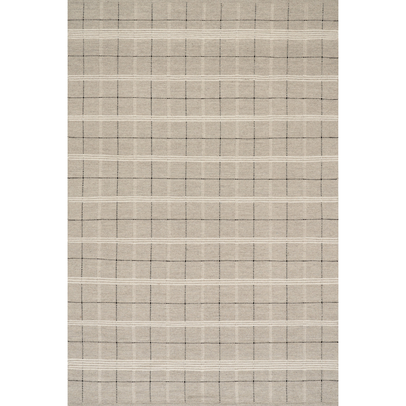 Nate Berkus Downing Plaid Wool Cozy Area Rug