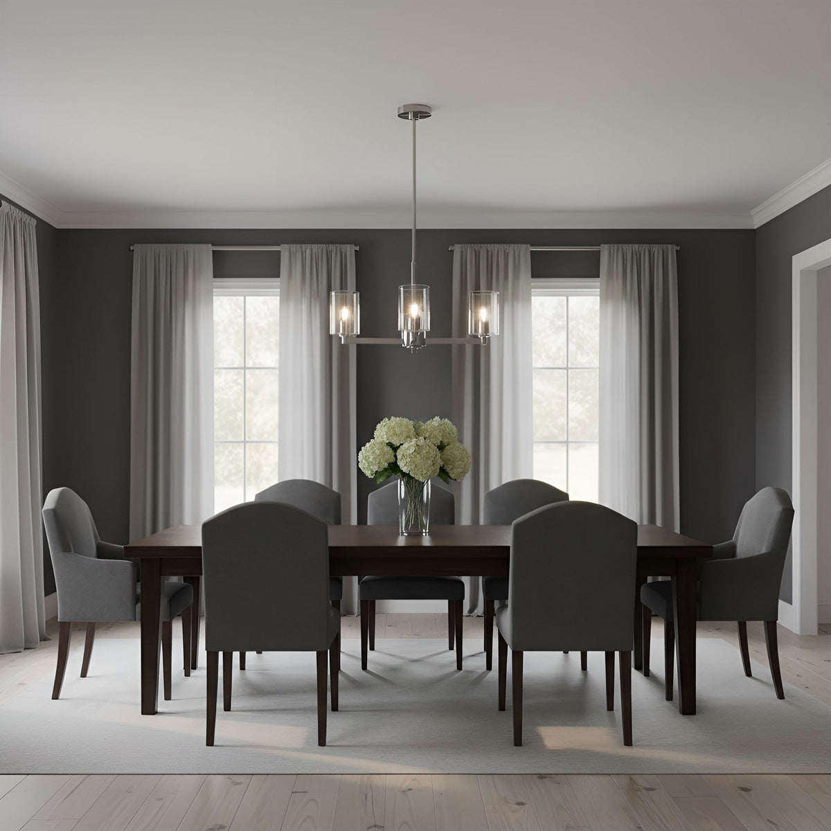 Fullton Three Light Chandelier