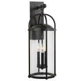 Three Light Outdoor Wall Lantern — 9.5", 11"