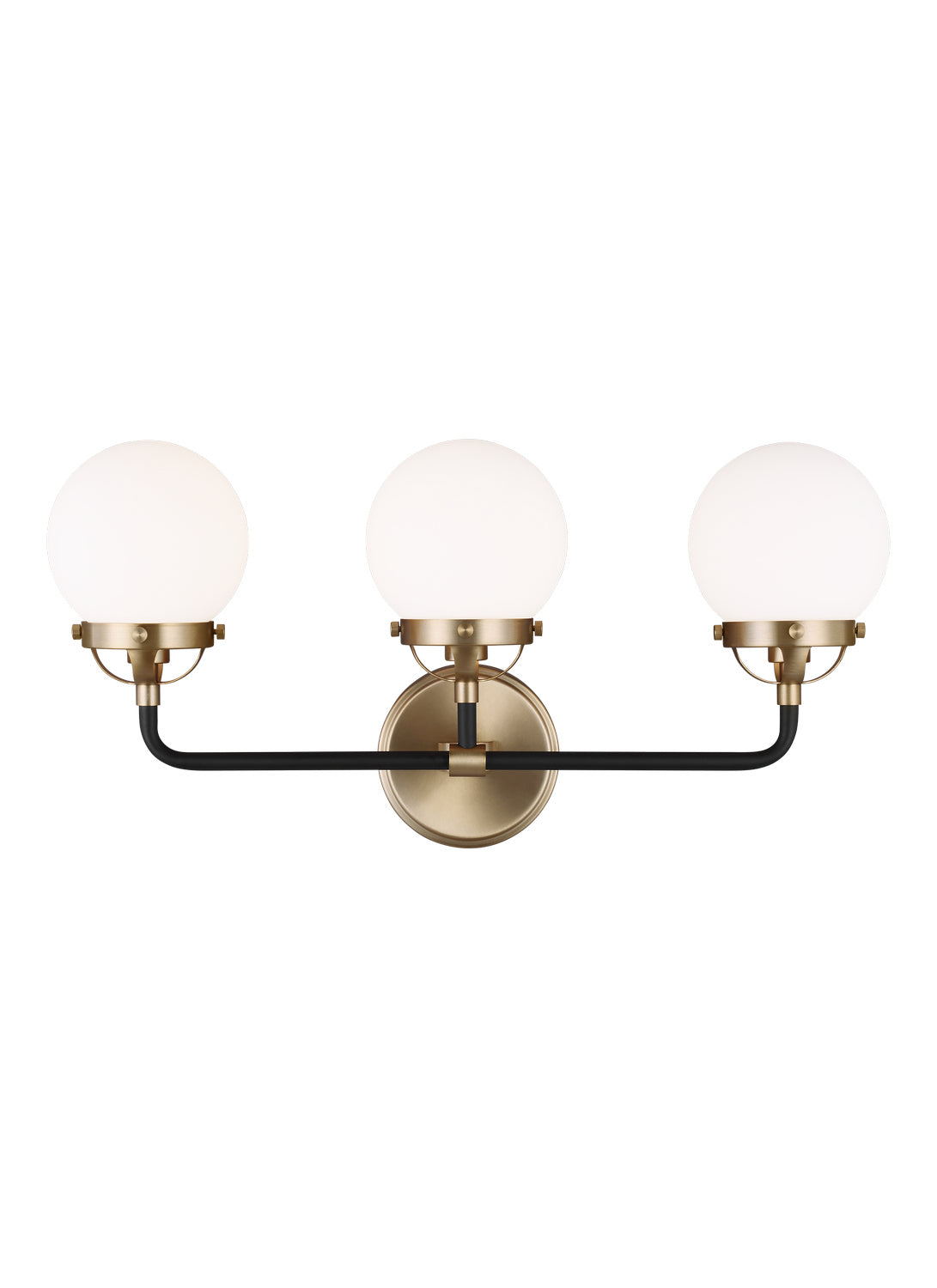 Three Light Wall / Bath — 60 W