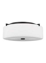 Sunset Drive Three Light Flush Mount — 60 W