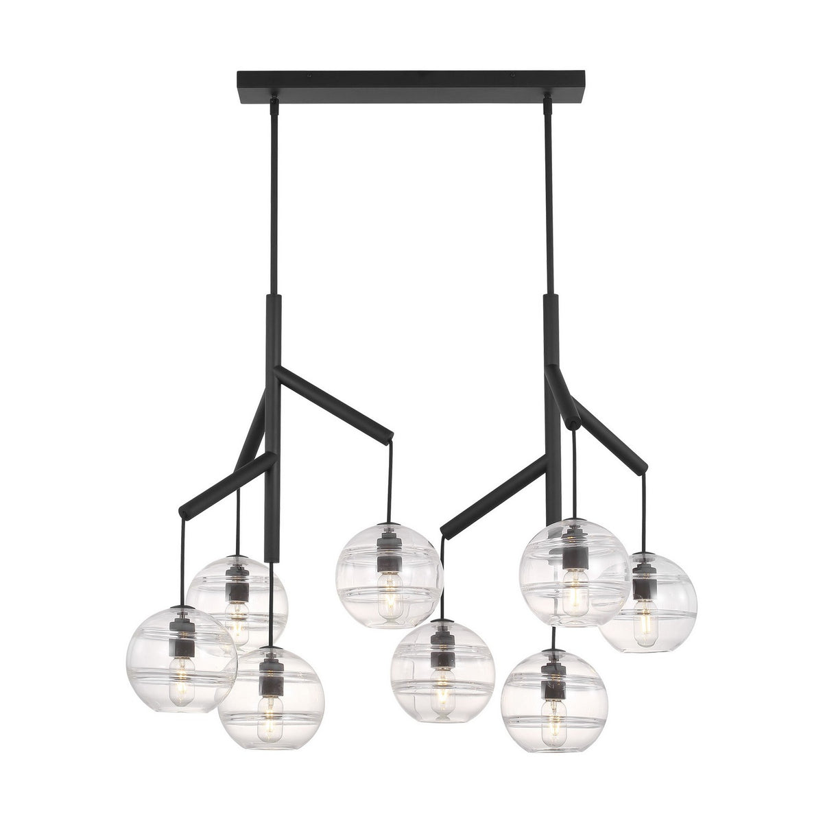 Eight Light Chandelier — 39.3"
