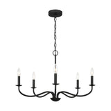 Abells Five Light Chandelier