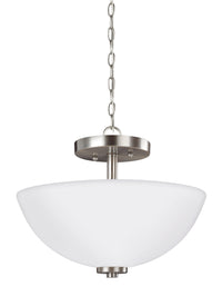 Oslo Two Light Flush Mount