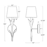 River Reed One Light Wall Sconce