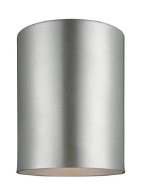 One Light Outdoor Flush Mount — 6.63", 9 W