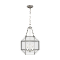 Three Light Lantern — 23.25", Clear