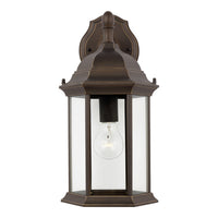 Sevier 16" Downlight Lantern — Satin Etched