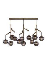 12 Light Chandelier — 30.00"