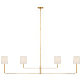 Go Lightly 70" Four Light Linear Chandelier