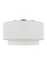 Three Light Flush Mount — 10.25"
