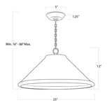 Billie Three Light Pendant