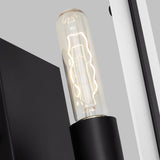 LED Bath Wall Sconce — W: 4.75" × H: 10.00" × D: 4.88"
