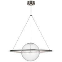 Cosmos 28" Ring and Orb Chandelier