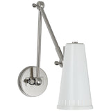 Antonio Adjustable Two Arm Wall Lamp