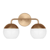 Alvin 2-Light Bath Sconce — 9 W