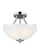 Geary Two Light Flush Mount