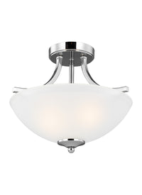 Geary Two Light Flush Mount