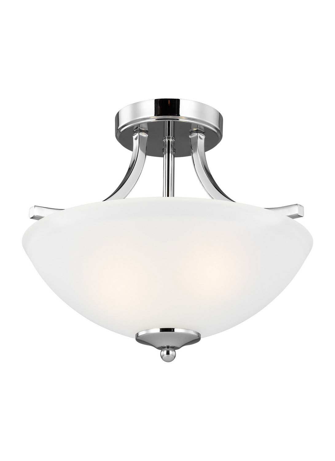 Geary Two Light Flush Mount