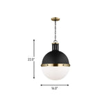 Hanks Large Pendant — 75 W