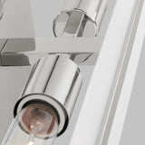 LED Bath Wall Sconce — W: 4.75" × H: 24.00" × D: 4.88"