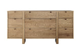 West Bros Fulton Dresser in 89 Sand, on white