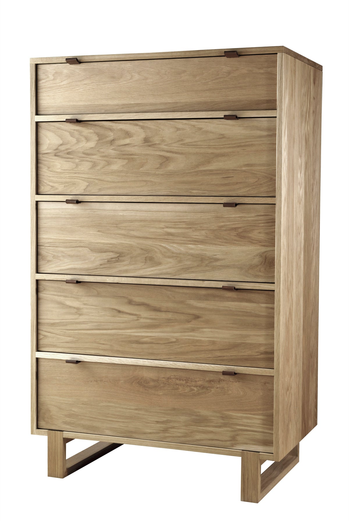 West Bros Fulton Chest of Drawers in 89 Sand, angled view