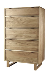 West Bros Fulton Chest of Drawers in 89 Sand, angled view