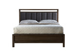 West Bros Fulton Complete Bed in 89 Sand, on white