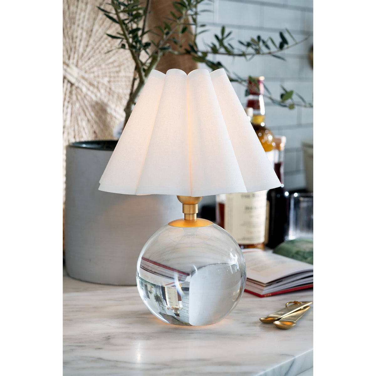 Giorgio One Light Mini Lamp — Clear