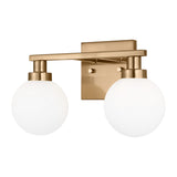 Two Light Bath Vanity — 7.88"