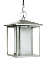 Hunnington 14" Hanging Lantern — White