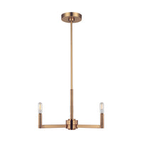 Three Light Chandelier — 10.50", 60 W