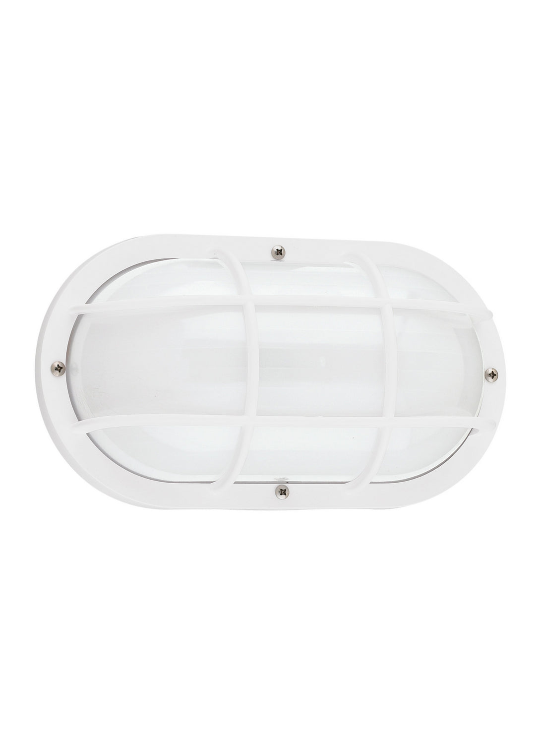 Bayside One Light Oval Grid Wall