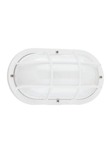 Bayside One Light Oval Grid Wall