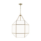 Morrison Large Lantern — Smooth White, 3.5 W