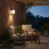 Luning Small Lantern — Opal Etched