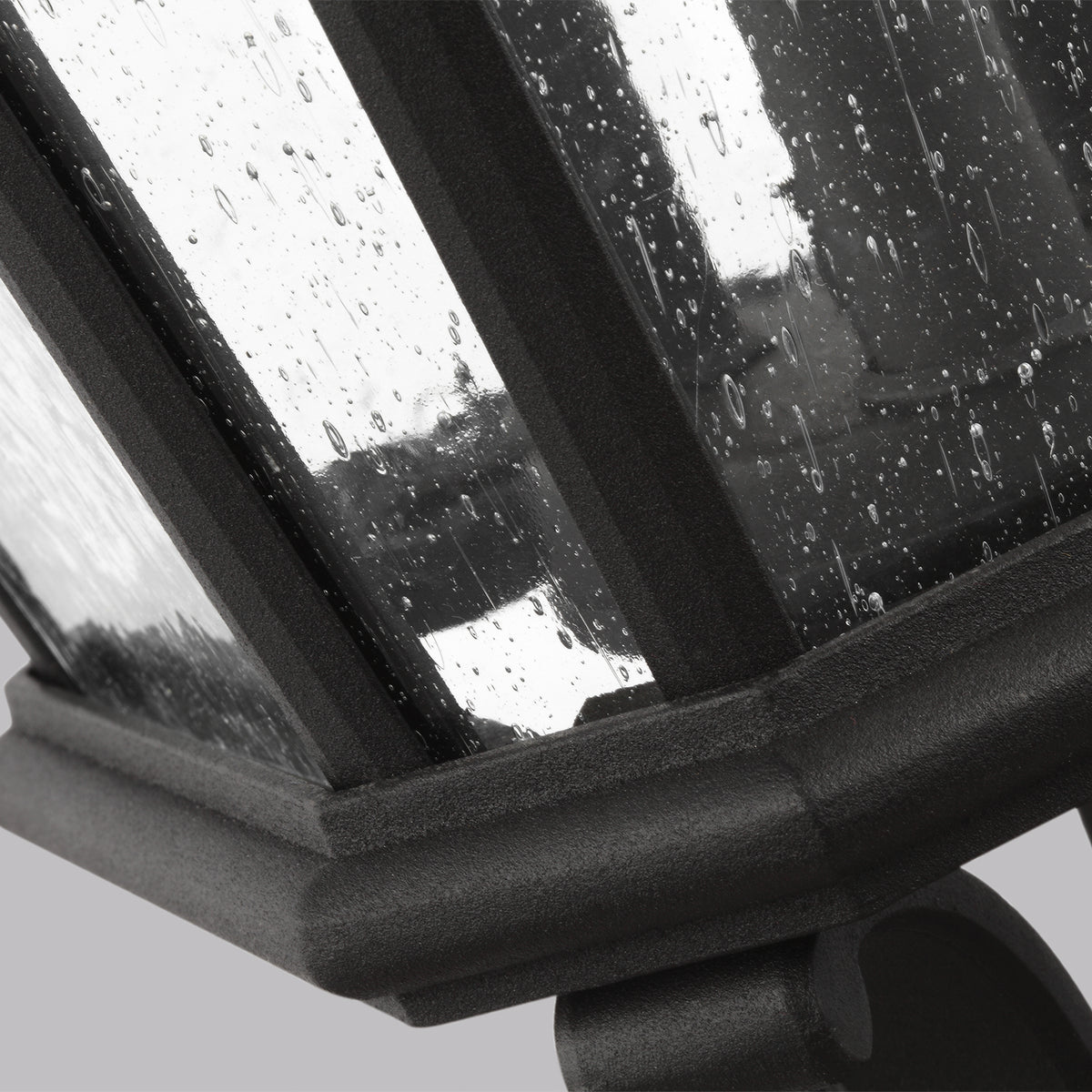 Three Light Outdoor Post Lantern — 27.50"