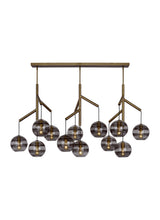 12 Light Chandelier — 30.00"