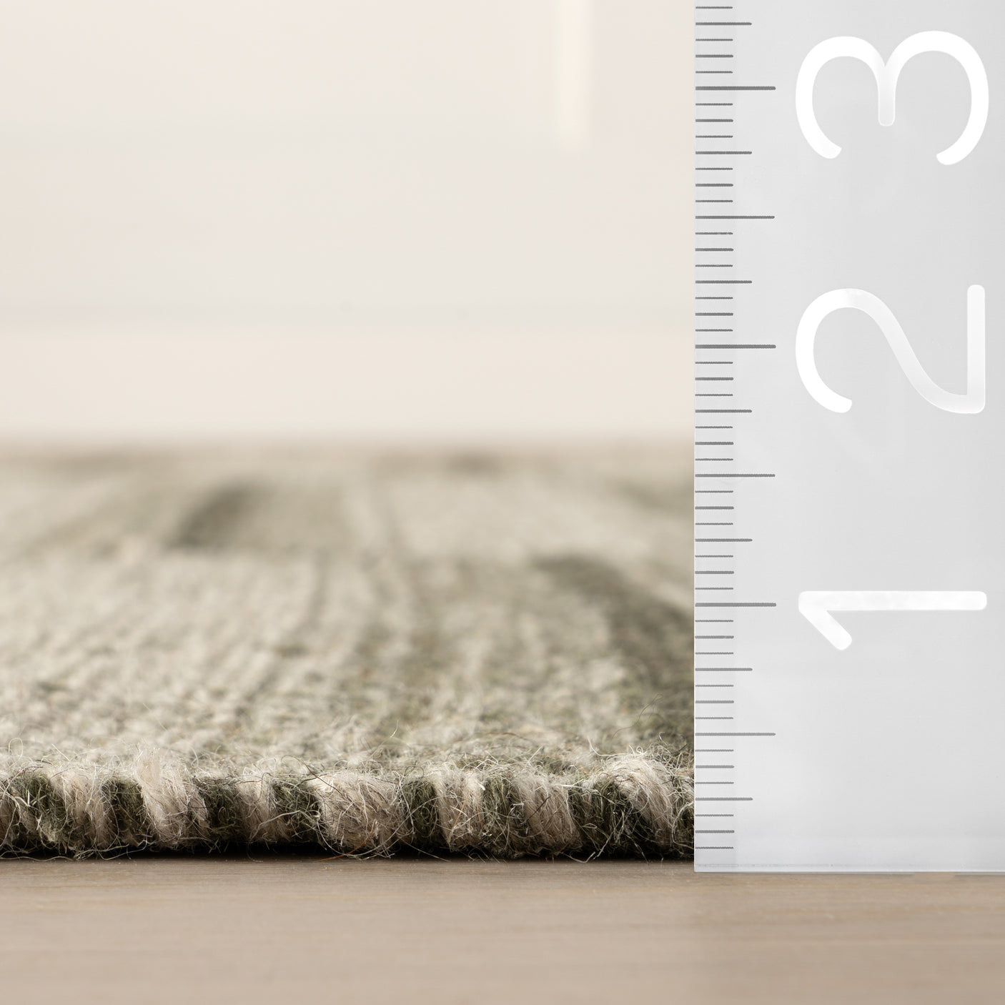 Nate Berkus Mateo Striped Wool Cozy Area Rug