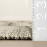 Nate Berkus Mateo Striped Wool Cozy Area Rug