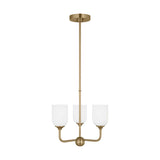 Emile Three Light Small Chandelier — 9 W